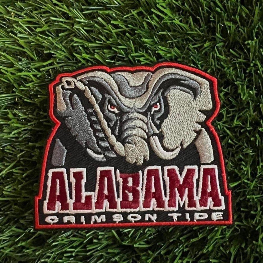 Alabama Crimson Tide embroidered patch
